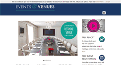 Desktop Screenshot of eventsvenues.com